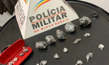 Tático Móvel prende traficante de 19 anos e apreende cocaína no Santa Edwiges