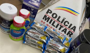 Polícia Militar detém indivíduo por tentativa de furto em estabelecimento comercial no centro de Itaúna