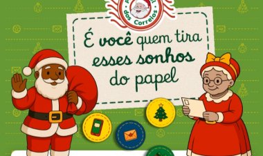 Correios realizam campanha 'Papai Noel dos Correios' em Minas Gerais