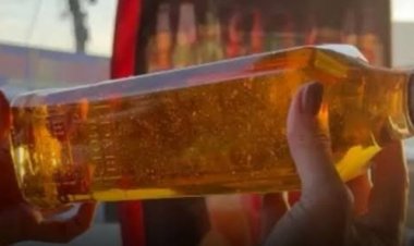 Bebidas falsificadas apreendidas em operação da Vigilância Sanitária em Itaúna