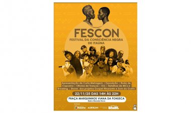 Itaúna terá 1° Festival  da Consciência Negra -