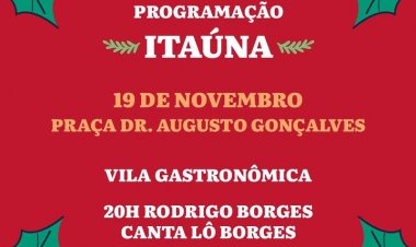 Show especial na Vila Gastronômica do Papai Noel