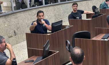 Sessão da Câmara vira "Teatro de Horrores" e Wenderson da Usina coloca o dedo na cara de Kaio Guimarães