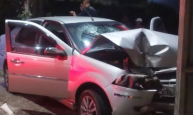 Acidente deixa duas pessoas feridas na Várzea da Olaria