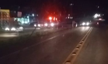 Acidente é registrado no trevo da MG-431 na entrada do bairro Padre Eustáquio entre carro e moto