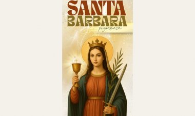 Morro do Sol homenageia Santa Bárbara