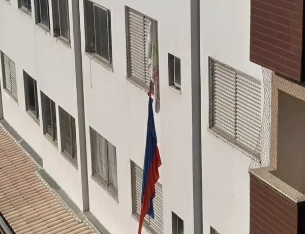 Jovem improvisa corda de panos para escapar de apartamento em suposto cárcere privado