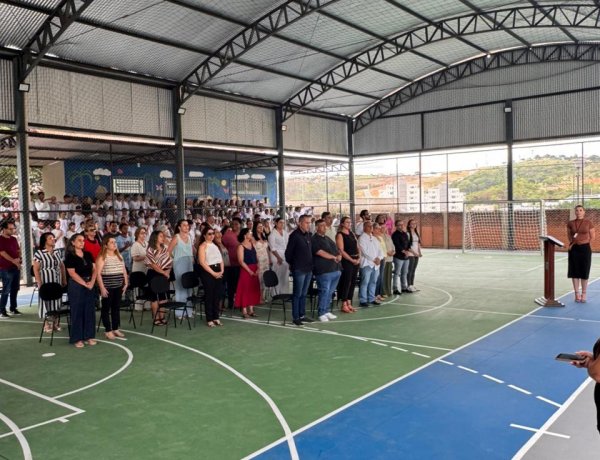 Nova quadra poliesportiva inaugurada em Itaúna homenageia educadora Magda Venâncio