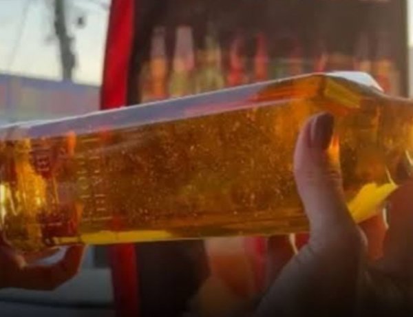 Bebidas falsificadas apreendidas em operação da Vigilância Sanitária em Itaúna