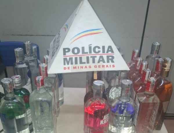 Operação policial 'Adegas do Crime ' apreende bebidas suspeitas em Itaúna
