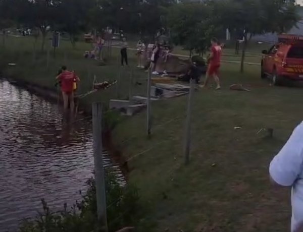 Suspeita de afogamento mobiliza bombeiros na lagoa do Boulevard Lago Sul