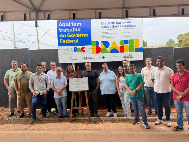 Itaúna inicia construção da nova UBS no bairro Santa Edwiges o investimento será de R$ 1,7 milhão