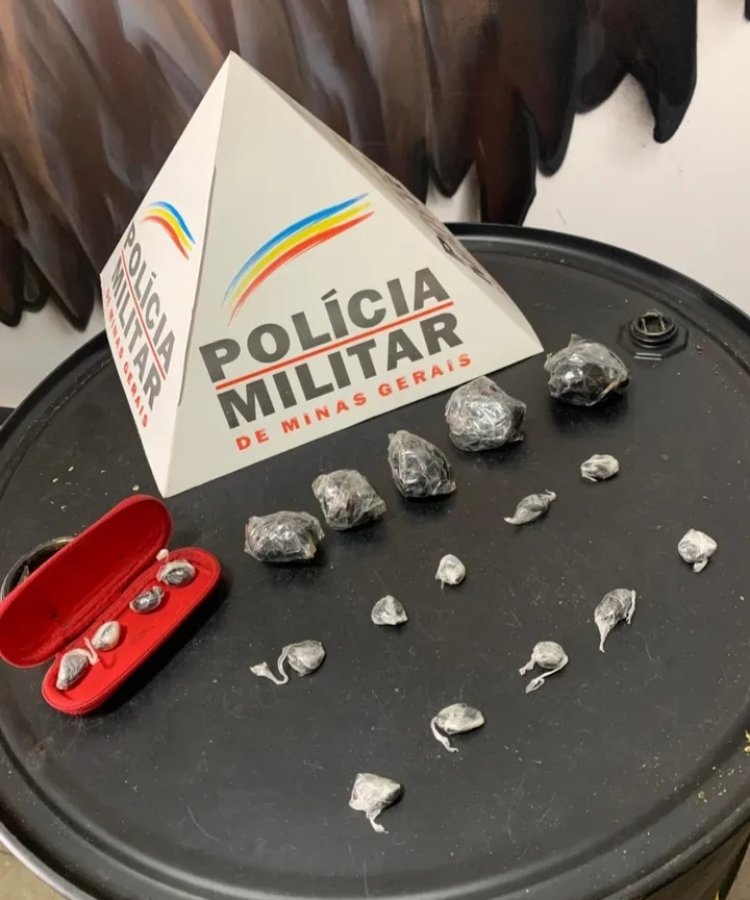 Tático Móvel prende traficante de 19 anos e apreende cocaína no Santa Edwiges