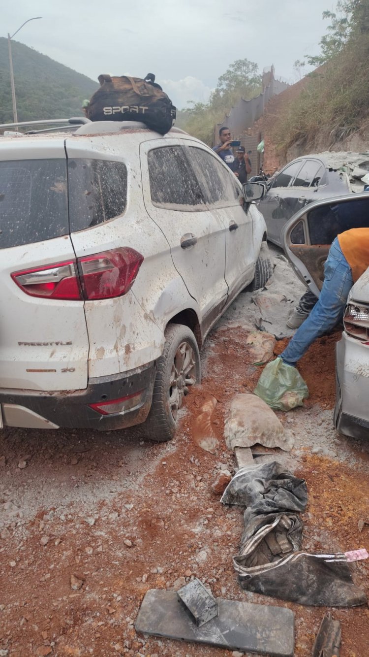 Mais um acidente grave é registrado na Serra de Igarapé sentido Belo Horizonte a São Paulo