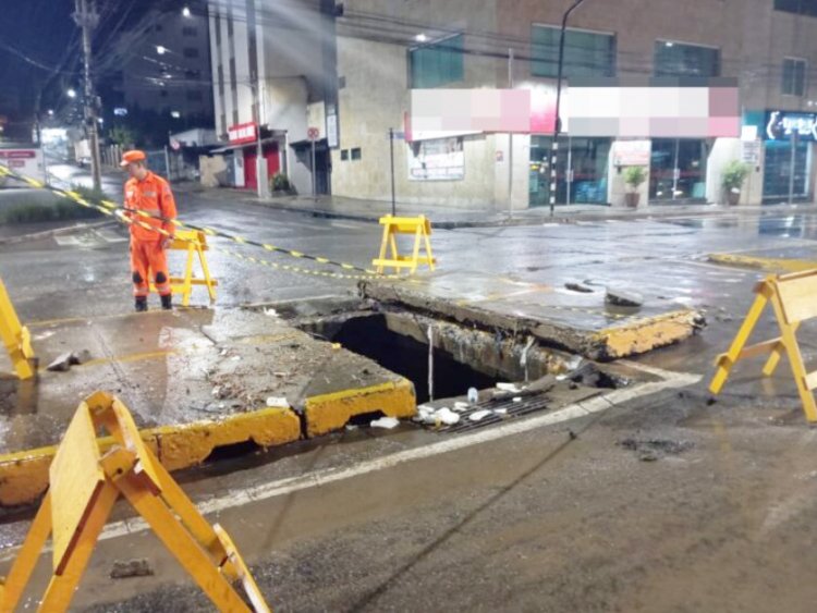 CHUVAS - Jove Soares alagada  com primeiro temporal