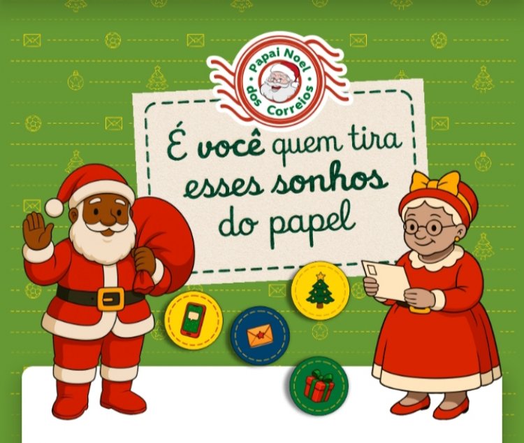 Correios realizam campanha 'Papai Noel dos Correios' em Minas Gerais