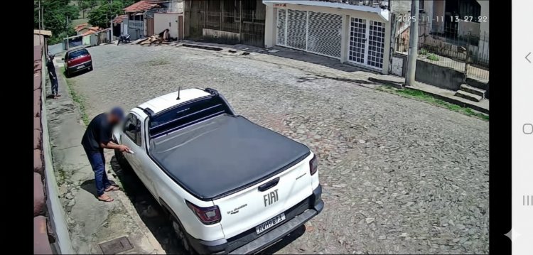 Tentativa de furto de veículo no Padre Eustáquio