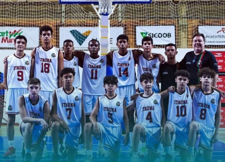 Itaúna comemora sucesso no Campeonato Mineiro de Basquete Sub-13 e mantém foco na experiência e desenvolvimento