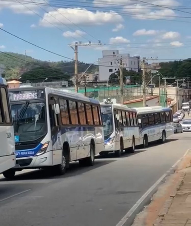Itaúna recebe a nova frota de ônibus da Viação Pedra Negra a promessa  é de  modernização e acessibilidade no transporte urbano