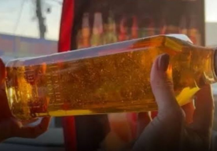 Bebidas falsificadas apreendidas em operação da Vigilância Sanitária em Itaúna