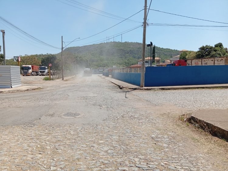 Poeira que ninguém aguenta mais!