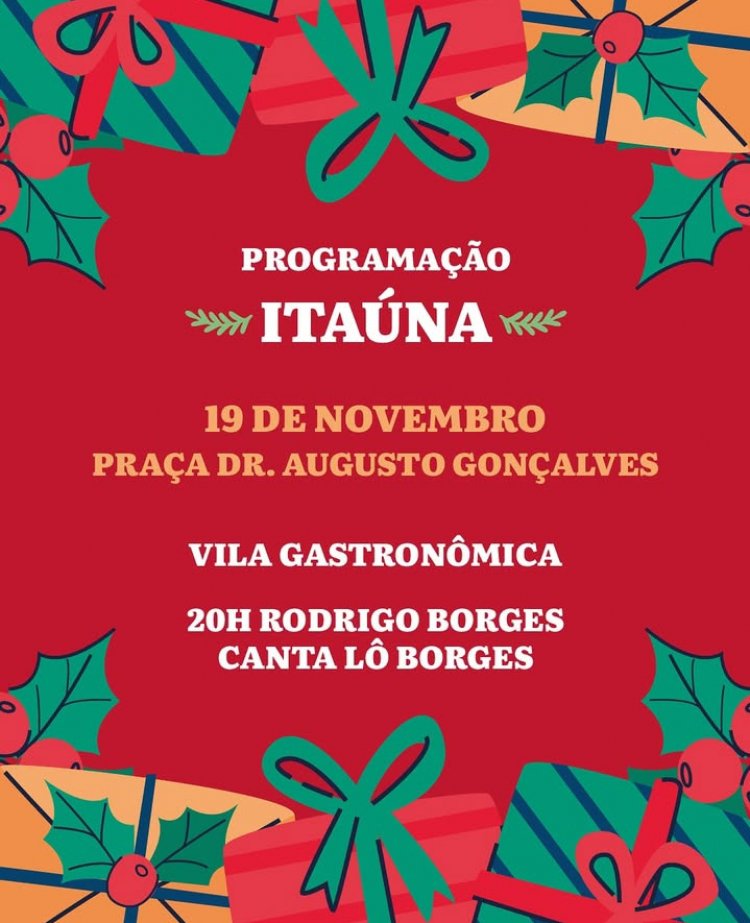 Show especial na Vila Gastronômica do Papai Noel