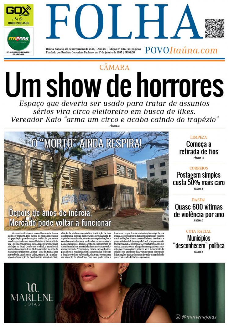 EDIÇÃO 1662 - 22-11