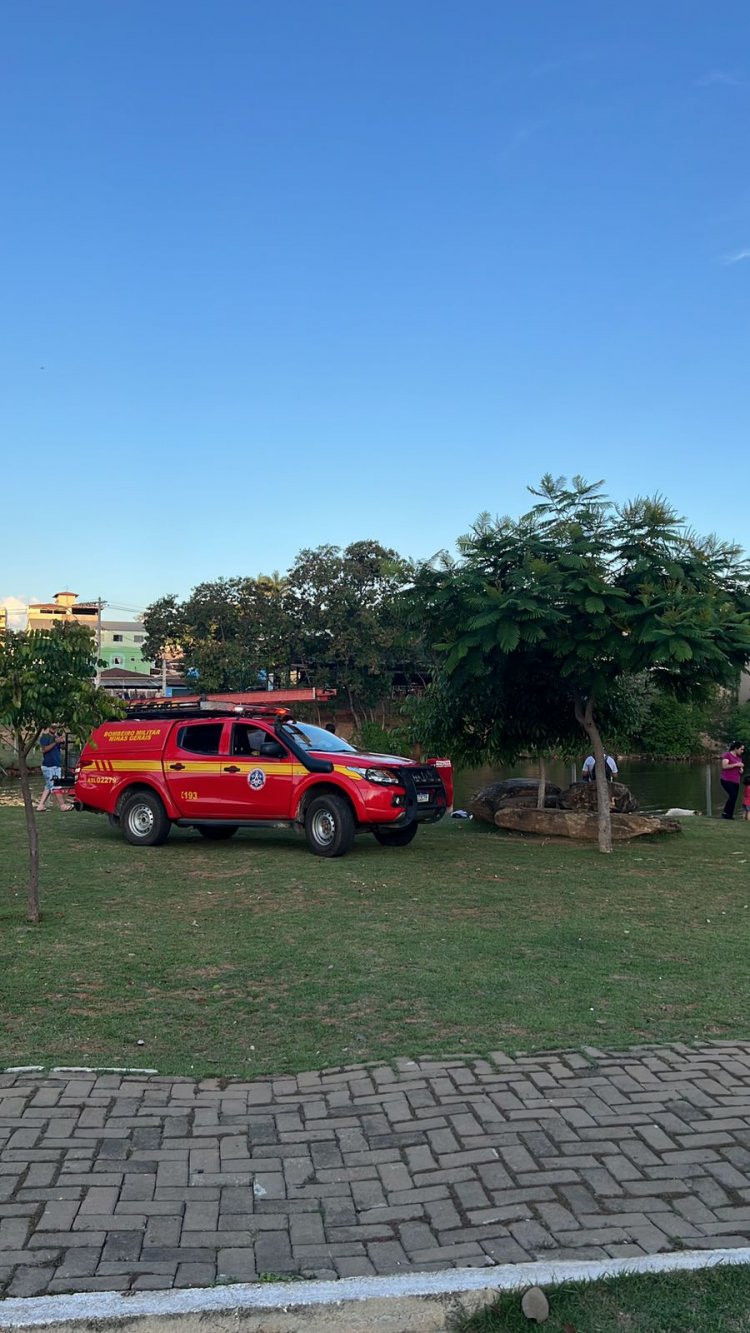 Suspeita de afogamento mobiliza bombeiros na lagoa do Boulevard Lago Sul