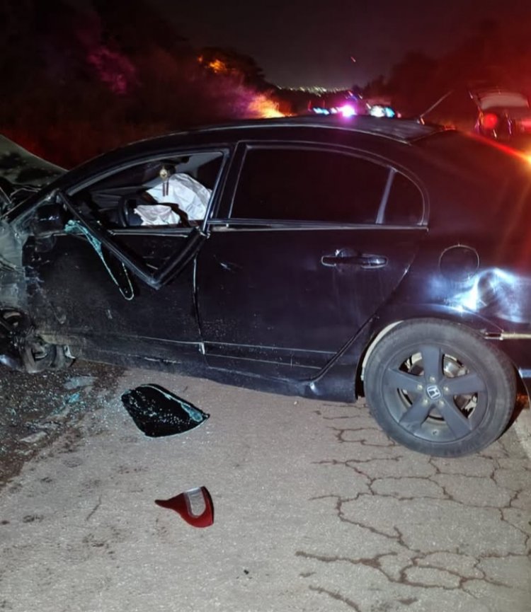 Atualização: a colisão fatal que ocorreu ontem próximo a AABB e ao Posto do Engenho deixou um morto e dois feridos