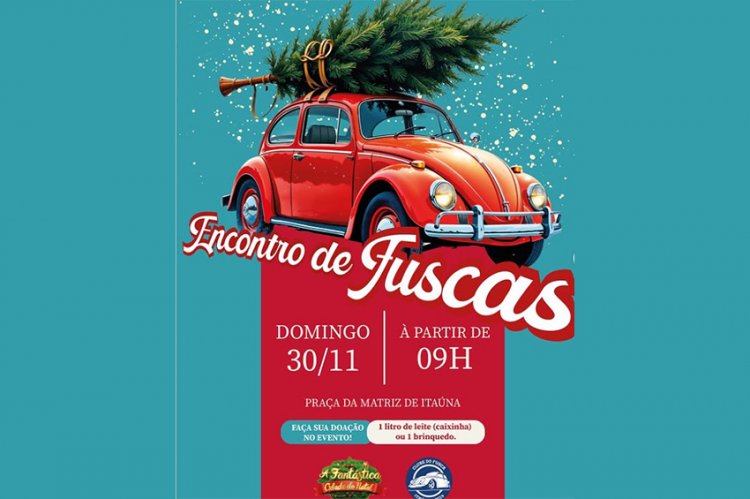 ATRAÇÃO! - Tem Encontro de  Fuscas neste  domingo em Itaúna