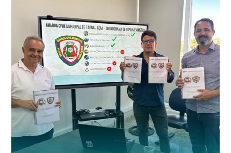 Documentos para criação da  Guarda Municipal são encaminhados