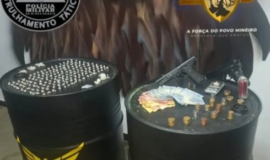 Operação no Rosário prende suspeito de tráfico e apreende armas