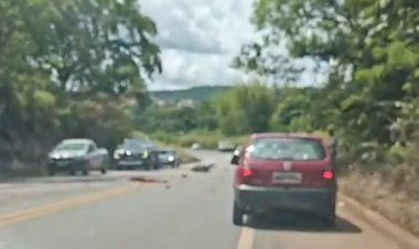 Motociclista morre em colisão com carreta na MG-431 próximo a barragem do Benfica