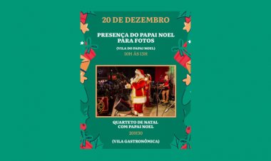 Papai Noel na Praça da Matriz