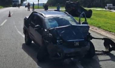 Atualização sobre colisão na MG-050 deixa dois feridos na manhã desta segunda-feira