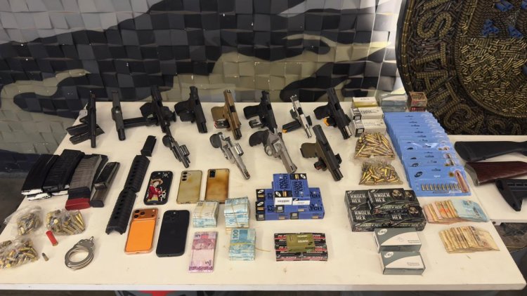 Assassinato do dono do Clube de tiros e roubo de armas. Polícia divulga fotos de suspeitos e armas apreendidas