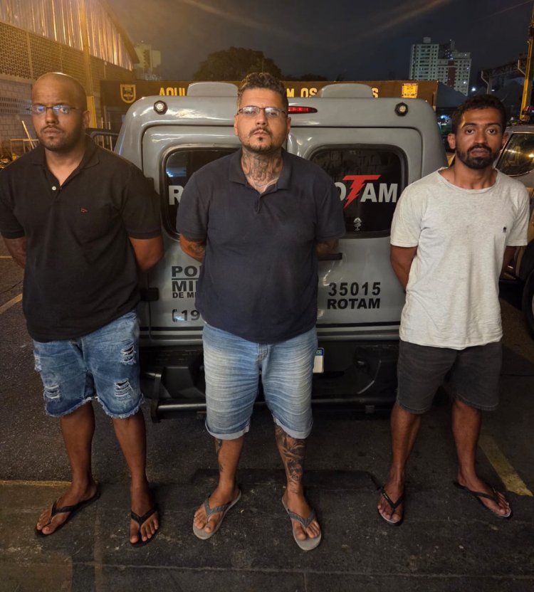 Assassinato do dono do Clube de tiros e roubo de armas. Polícia divulga fotos de suspeitos e armas apreendidas