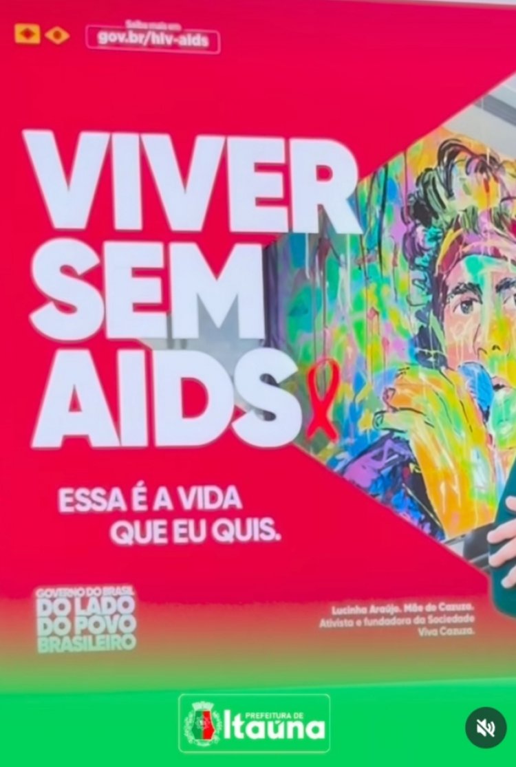 'Dezembro Vermelho' mês de conscientização, prevenção e combate ao HIV e AIDS