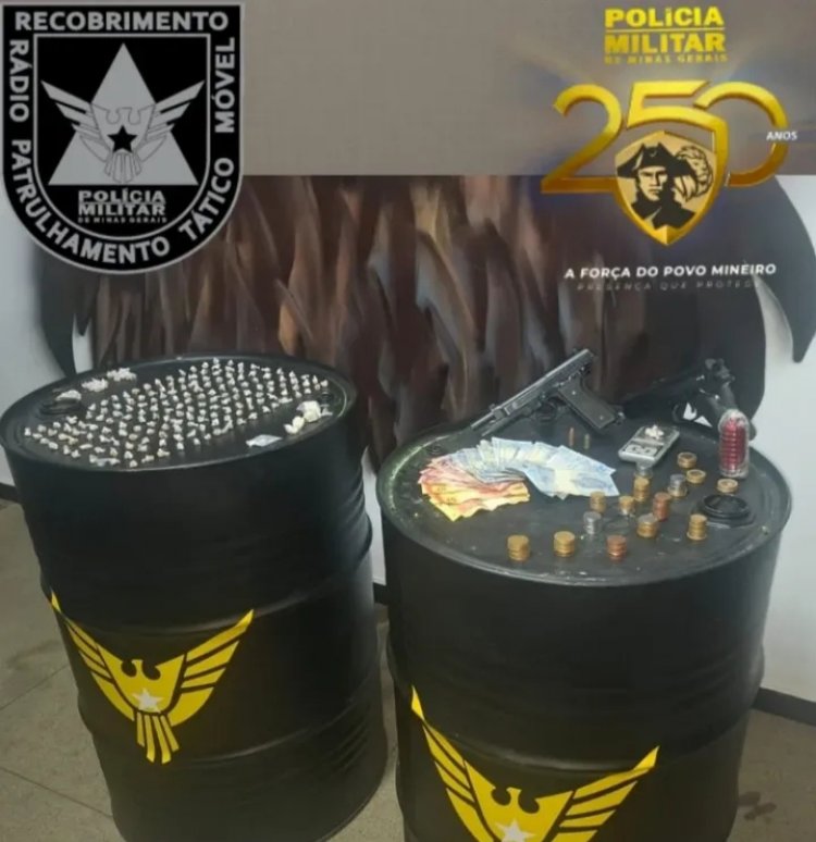 Operação no Rosário prende suspeito de tráfico e apreende armas