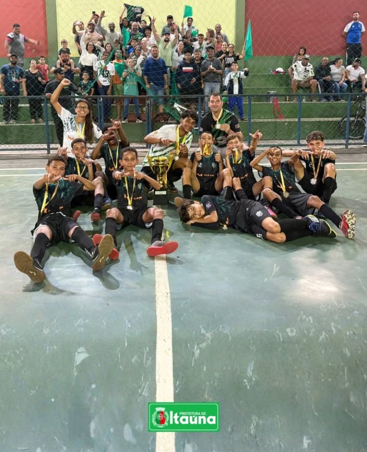 Finais do Futsal Itaunense 2025! Tropical e EF Cidade Nova são os campeões!