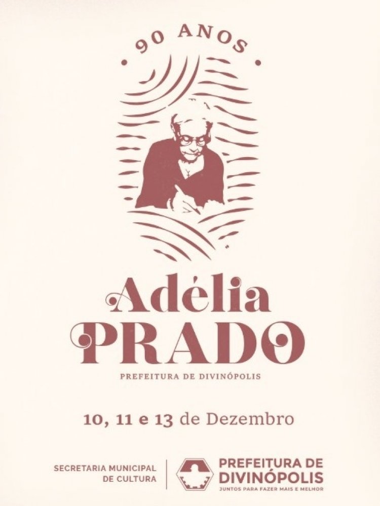 A cultura nacional comemora os 90 anos de Adélia Prado!