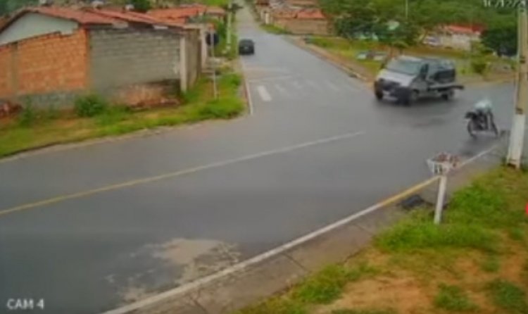 Cachorro provoca acidente de moto no Santa Edwiges