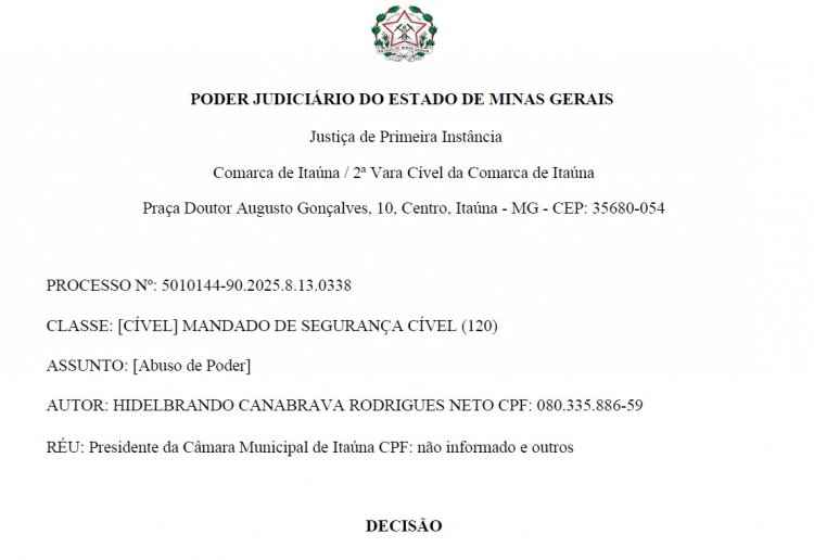 Teimosia do presidente da Câmara gera suspensão da Comissão Processante da Câmara no Caso Neto