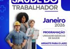Itaúna divulga cronograma de janeiro do programa "Saúde do Trabalhador"
