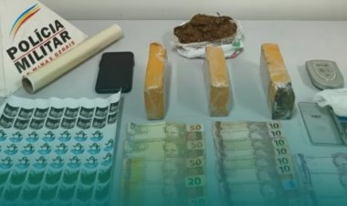 Homem de Itaúna é preso com drogas em Carmo do Cajuru após perseguição