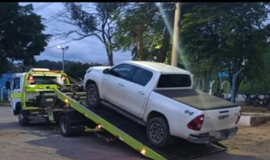 PM recupera caminhonete furtada em Itaúna após denúncia anônima