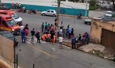 Acidente na Avenida Manoel da Custódia deixa um motociclista morto