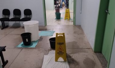 VOZ DO POVO - Goteiras, mofo e outros  problemas no “Dr. Ovídio”