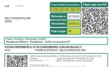 Cemig esclarece: Nova fatura é legítima, mas exige atenção contra fraudes