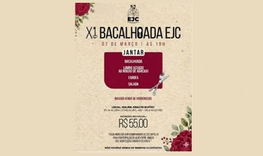 BACALHOADA - Tradicional evento do EJC acontece em março